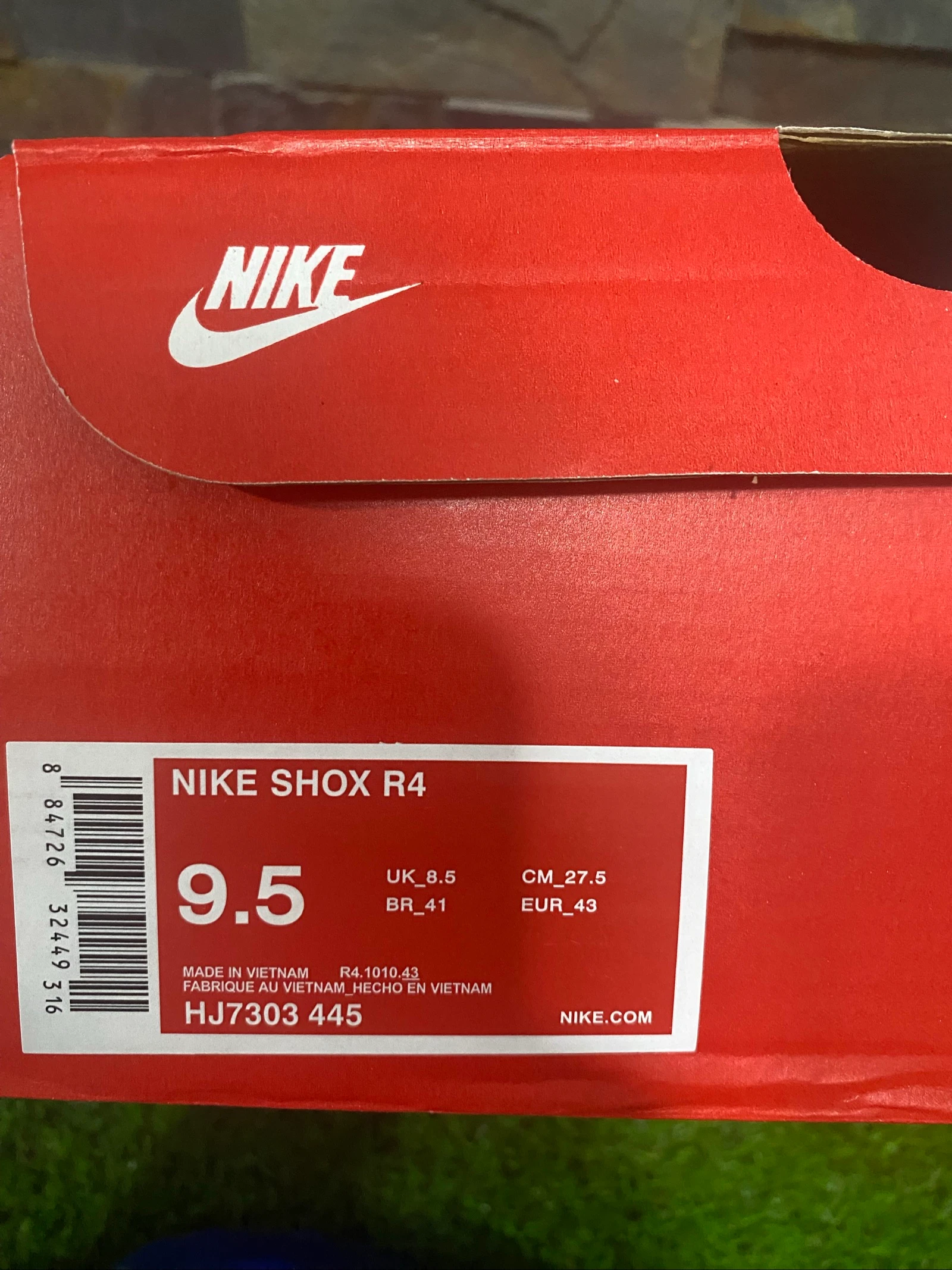 Nike Shox R4 Racer Blauw Metallic Zilver – photo 4